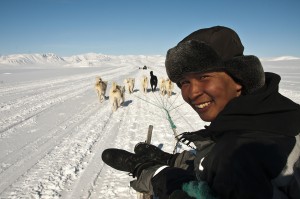 Groenland-côte est-communauté Inuit d'Ittoqqortoormiit-chasseurs Inuits