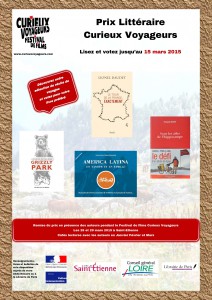 affiche prix littéraire Curieux Voyageurs 2015